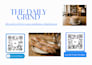 design a modern flyer with a custom qr code
